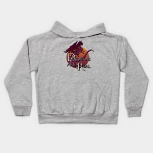 Dragons Are Real Kids Hoodie